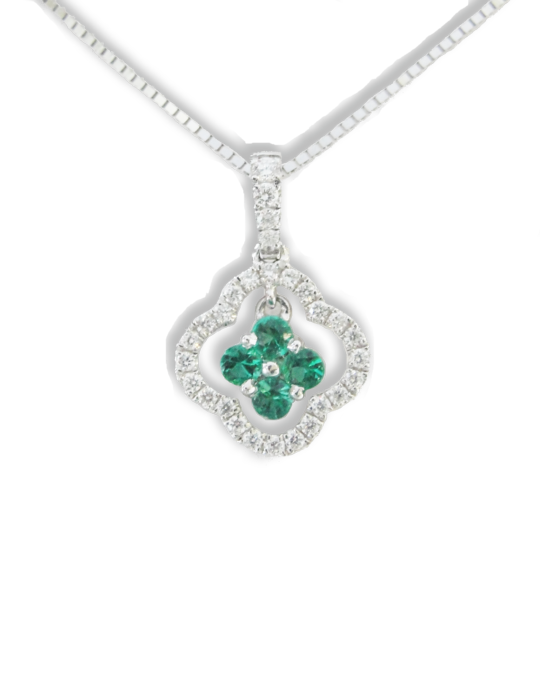 EXCLUSIVE LOLA Forget-Me-Not Pendant | nazariandiamonds