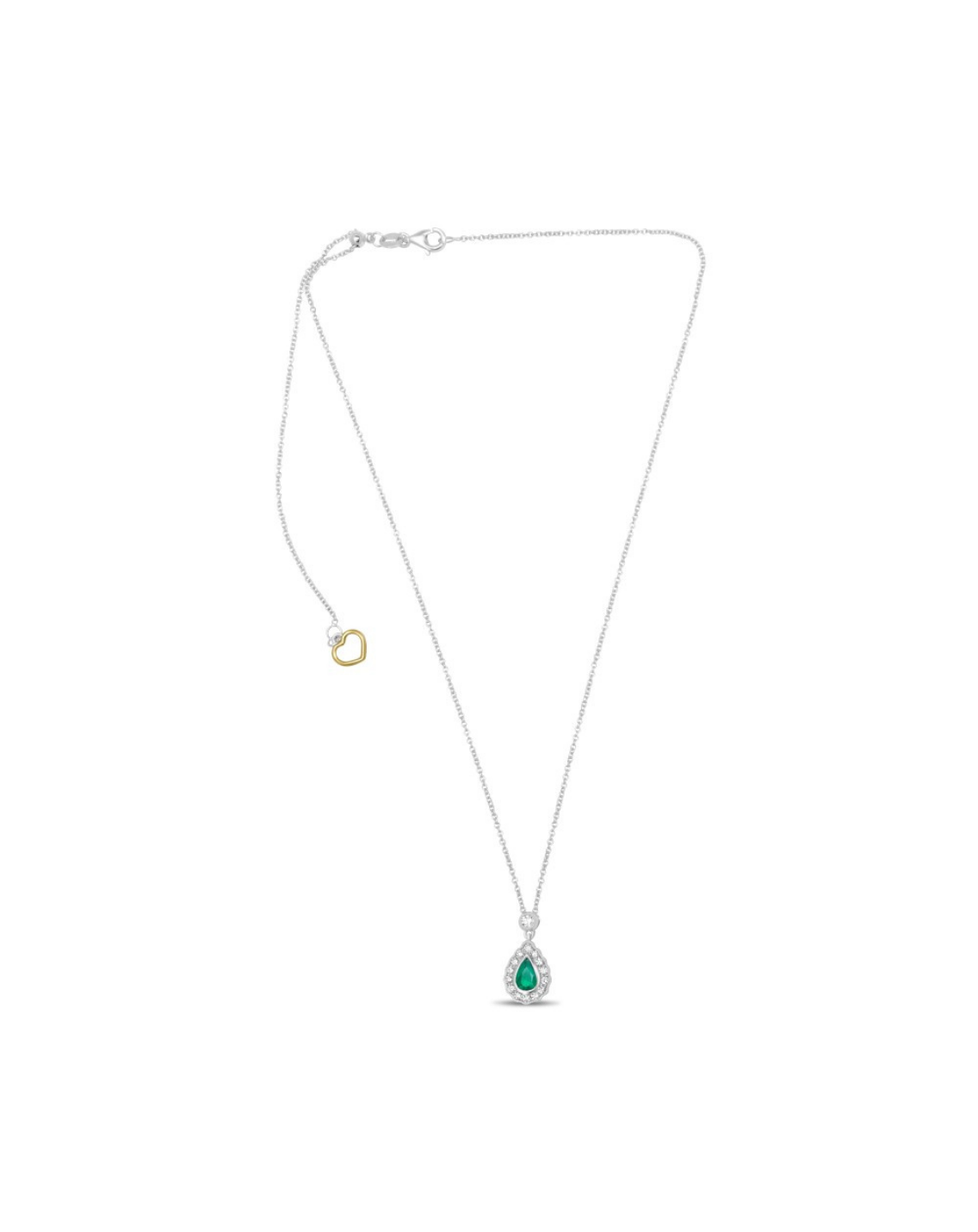 Emerald and Diamond Necklace | nazariandiamonds